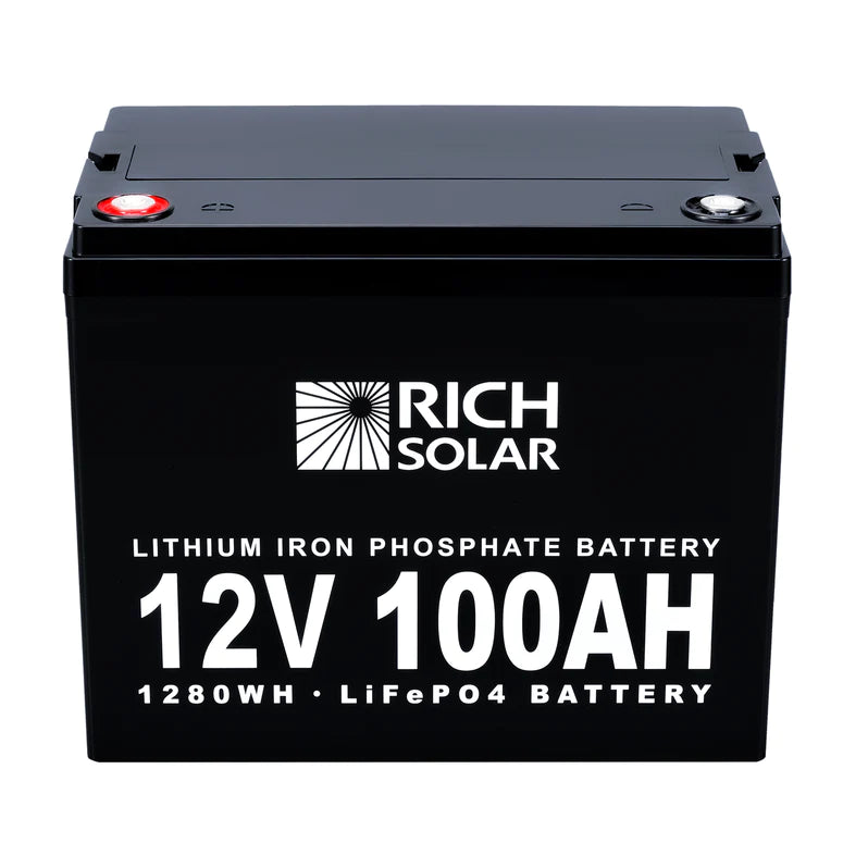 12V 100Ah LiFePO4 Lithium Iron Phosphate Battery