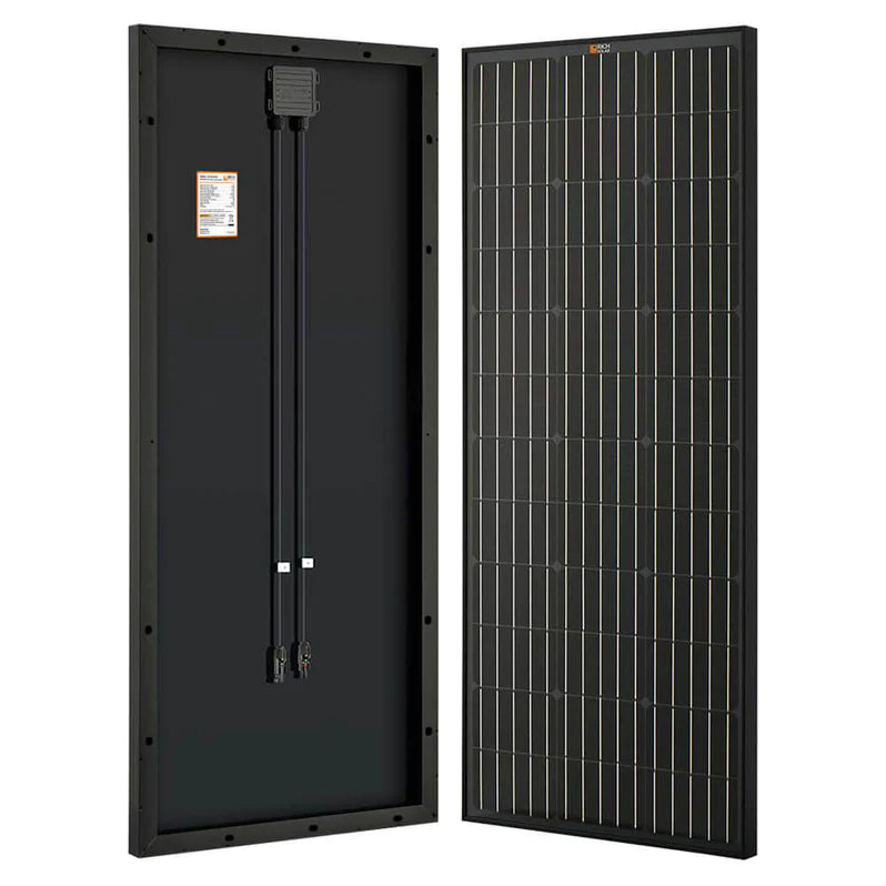 RICH SOLAR MEGA 100 ONYX | 100 Watt 12V Solar Panel Black Edition