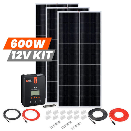 600 Watt Solar Kit