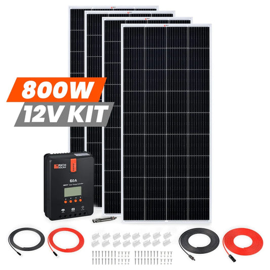 800 Watt Solar Kit
