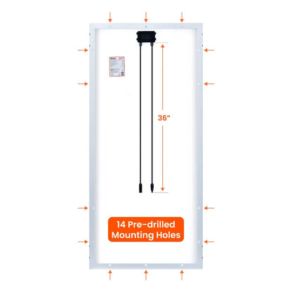 RICH SOLAR MEGA 200 Watt 12 Volt Solar Panel